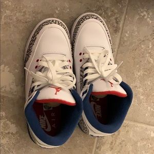 Air Jordan, Retro 3 OG True Blue size 5.5 GS